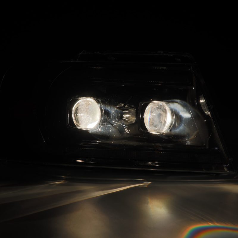 AlphaRex PRO-Series Projector Headlights Chrome w/ Sequential Signal & DRL for 04-08 Ford F150